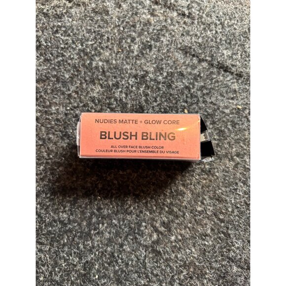 Nudestix Nudies Matte + Glow Core Blush Bling All Over Face Blush - Picture 2 of 7